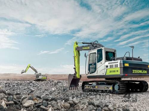 caption ZOOMLION ZE135E-10 | 7.5T Cummins Engine Excavator