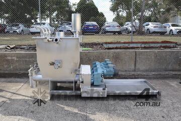 Stainless Steel Triple Auger Screw Feeder - AJAX Equipment Ltd