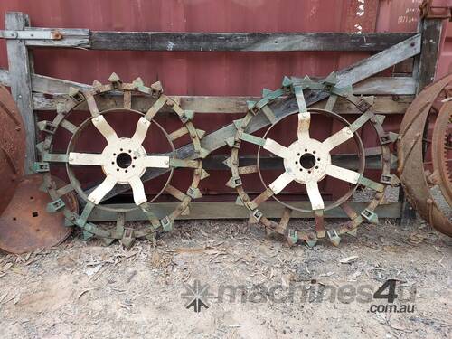 Vintage Spud Tractor Wheels