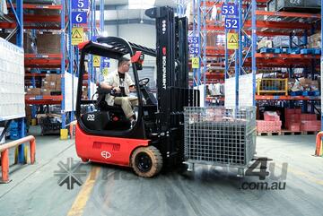 EP Lithium Ion Forklift 1.6t: 3-Wheel Drive - Premium Class Forklift!