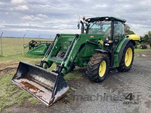 caption 2012 John Deere 6125R Utility Tractors
