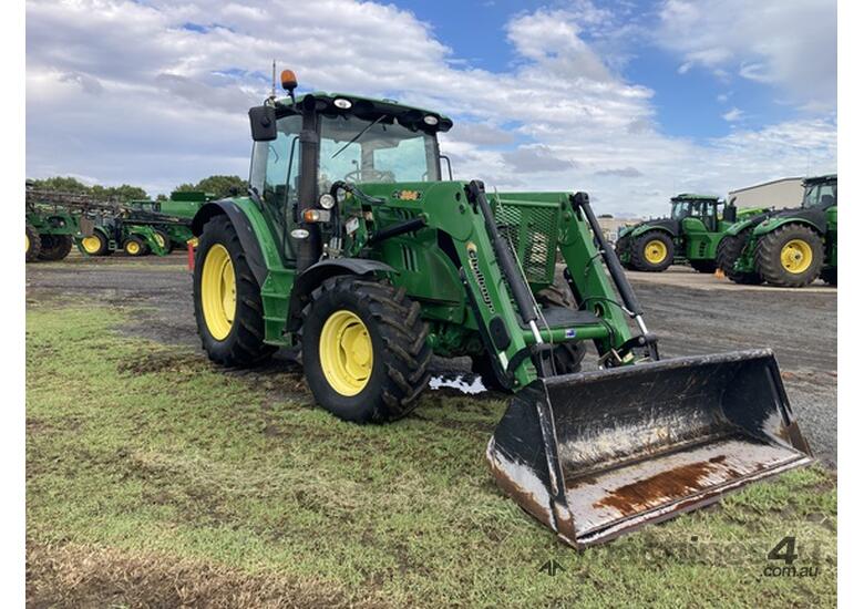 caption 2012 John Deere 6125R Utility Tractors
