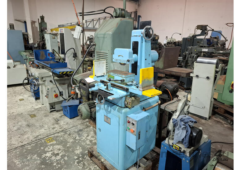 caption Chevalier FSG 612 Manual Surface Grinding Machine