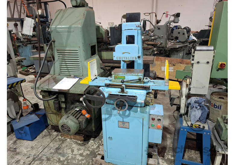 caption Chevalier FSG 612 Manual Surface Grinding Machine