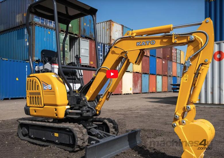 caption Dotsu Wheel Loader + KATO Mini Excavator => COMBO Package!