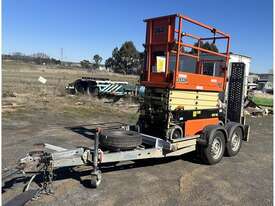 2019 JLG SCISSOR LIFT & TRAILER PACKAGE - picture0' - Click to enlarge