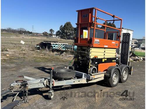 2019 JLG SCISSOR LIFT & TRAILER PACKAGE