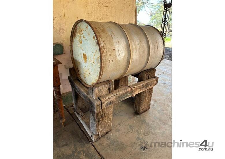 caption AMPOL DRUM ON STAND