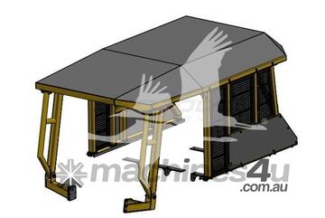2024 Other BEDROCK HEAVY DUTY CANOPY FITS FOR KOMATSU D155AX6 BS39