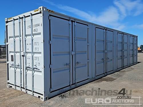 40' High Cube Multi 4 Door Container 