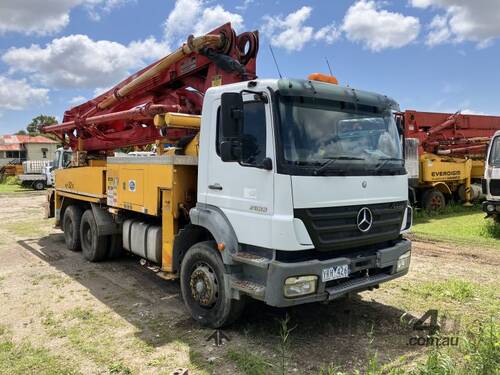 2005 Mercedes Benz Axor 2633 Concrete Pump Truck