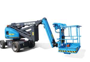 Sinoboom 14m Electric Articulated Boom Lift AB14EJ Compact, High Reach, and Ideal for Tight Spaces