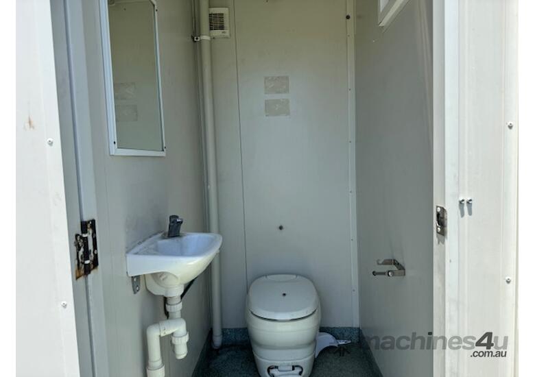 caption Toilet Block Male Female with holding tank