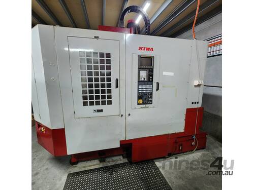 caption KIWA PM-610 Vertical Machining Centre x2 Palletts