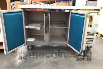 FED-X S/S Two Door Bench Freezer - XUB6F13S2V