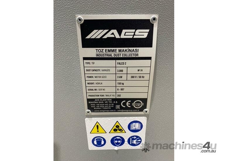 caption AES Industrial Dust Collector *New Display use only*