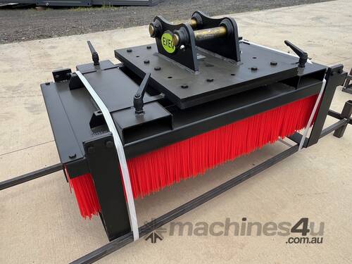 1200mm Broom Attachment to suit 3T Excavator