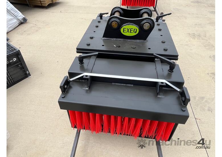 1200mm Broom Attachment to suit 3T Excavator