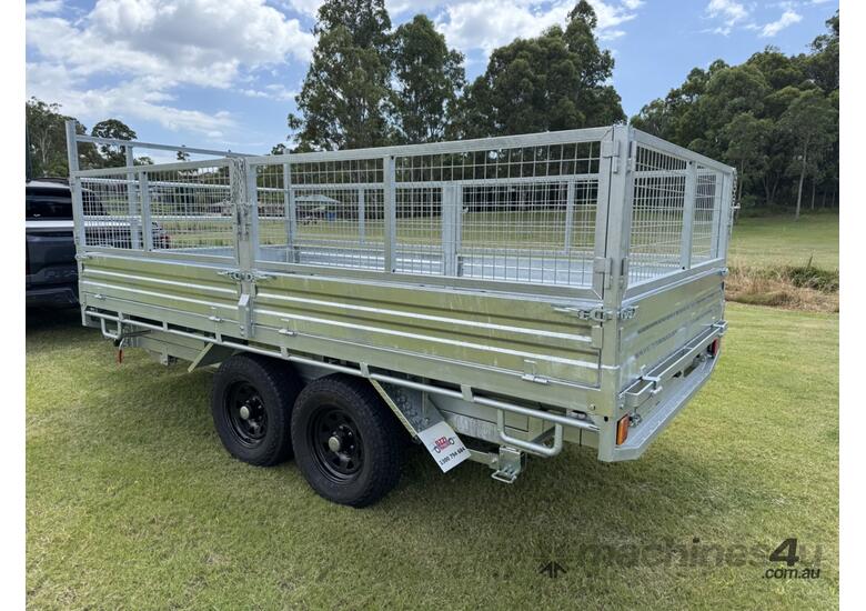 caption 4.5T Hydraulic Flat Top Top Tipper Trailer