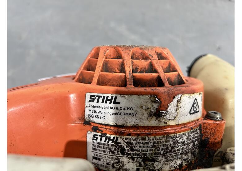 caption Stihl BG86 Blower