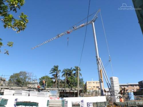 caption 2024 Saez H32 Self Erecting Tower Crane