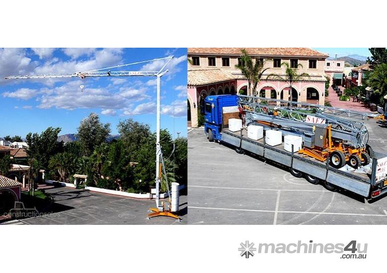 caption 2024 Saez H32 Self Erecting Tower Crane