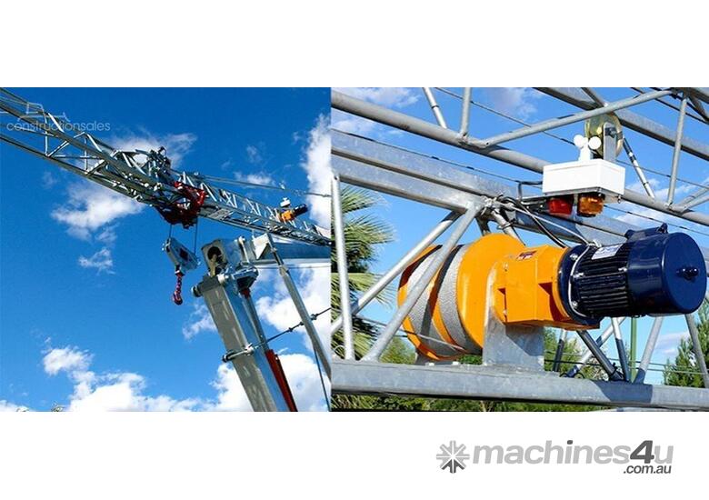 caption 2024 Saez H32 Self Erecting Tower Crane