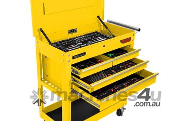 194Pc 4 Drawer 33 Diagnostic Tool Cart (Yellow)