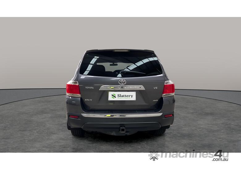 caption 2012 Toyota Kluger 4x4 KX-R Wagon V6 Petrol (Auto)