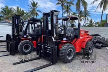 H35 Forklift 4x4 hydrostatic Rough Terrain