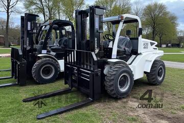 H35 Forklift On demand 4x4 Yanmar Diesel