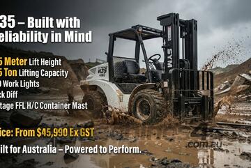 4x4 Yanmar Diesel Forklift On demand SYM