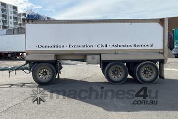 2010 Sloane Built Three Axle Dog Trailer Tri Axle Tipping Dog Trailer 2010 Sloane Built Three Axle Dog Trailer Tri Axle Tipping Dog Trailer