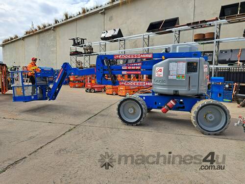Genie Z51/30J RT 2007 51ft Diesel Articulating Boom Lift - 227kg SWL, 4WD