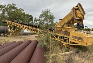 TRIO 30m x 900mm RADIAL STACKING CONVEYOR