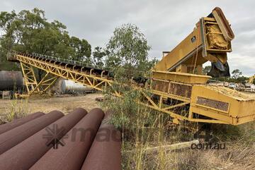 TRIO 30m x 900mm RADIAL STACKING CONVEYOR