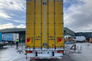 2009 Vawdrey VB S3 Tri Axle Drop Deck Curtainside B Trailer