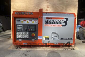 KUBOTA GL6000D-AU-B Diesel Generator - DIGITAL MODEL - AS NEW - NEVER  