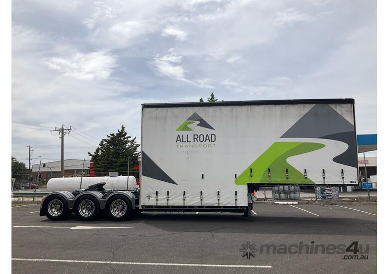 2022 Vawdrey VB S3 Tri Axle Double Drop Curtainside A Trailer