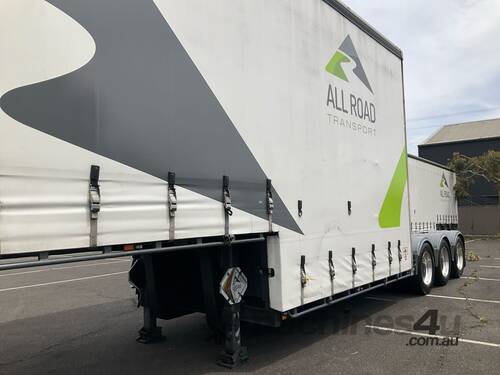 2022 Vawdrey VB S3 Tri Axle Double Drop Curtainside A Trailer