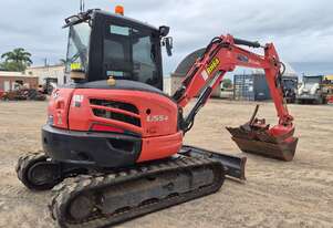 2022 Kubota U55-4 Tier 1 Spec Excavator with Tilt Hitch