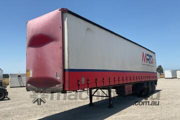 2008 Barker HD Triaxle Curtainsider B Trailer
