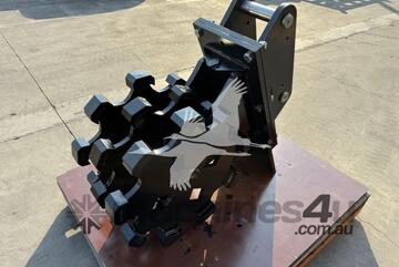 Compactor Wheel BEDROCK COMPACTION GROUP 10 TON MINI EXCAVATOR, 18IN WIDTH ECMWG10T-18
