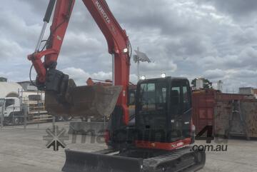 2017 Kubota KX080-3 8T Hydraulic Excavator