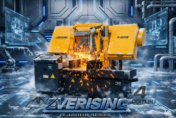 EVERISING H-460HB | FULLY AUTOMATIC| NC CONTROL | COLUMN TYPE BANDSAW | 460MM DIAMETER CAPACITY