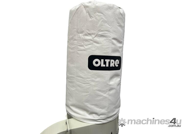 caption Dust Collector 3HP 2 x Filter (Needlefelt Top + Plastic Bottom Bag) OT-DC-2200 by Oltre