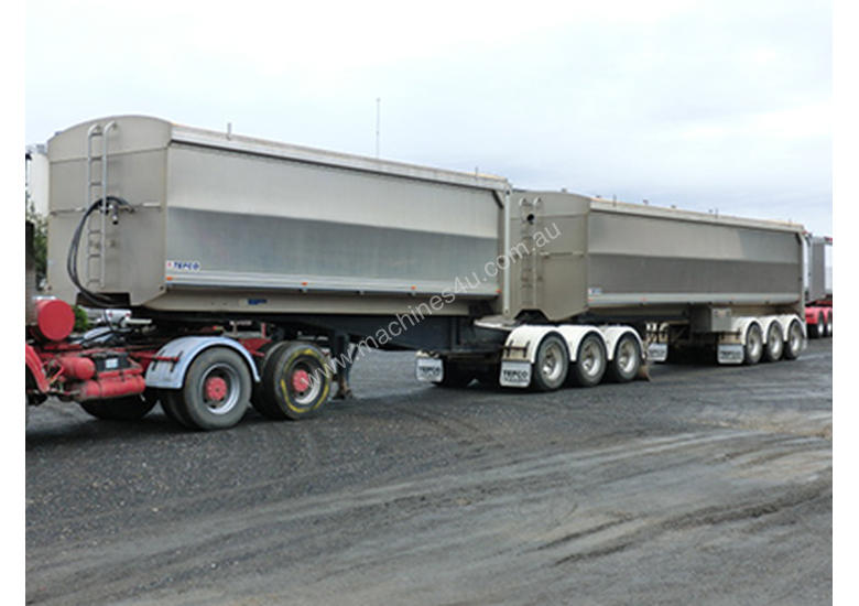 caption 2008 TEFCO 25M ROLLMASTER/TOA B DOUBLE