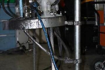 Binks paint pump, pnuematic agitator, reg to suit