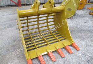SEC 20 Ton Sieve Bucket for CAT320 - Includes Pin, 1380mm Width, 75mm Gap