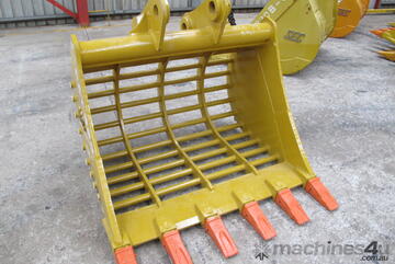 SEC 20 Ton Sieve Bucket for CAT320 - Includes Pin, 1380mm Width, 75mm Gap